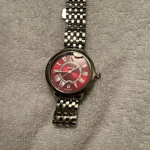 Beautiful Michele watch with Diamonds.